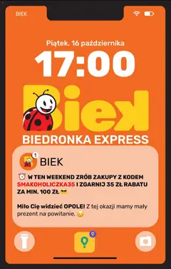 Náhled letáku Biedronka Polsko leták - BIEK od 16.10.2026