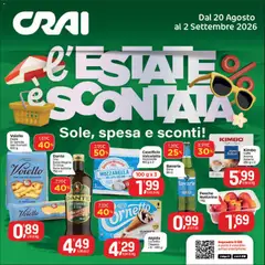 Anteprima del volantino CRAI volantino Torino valido a partire dal 20/08/2026