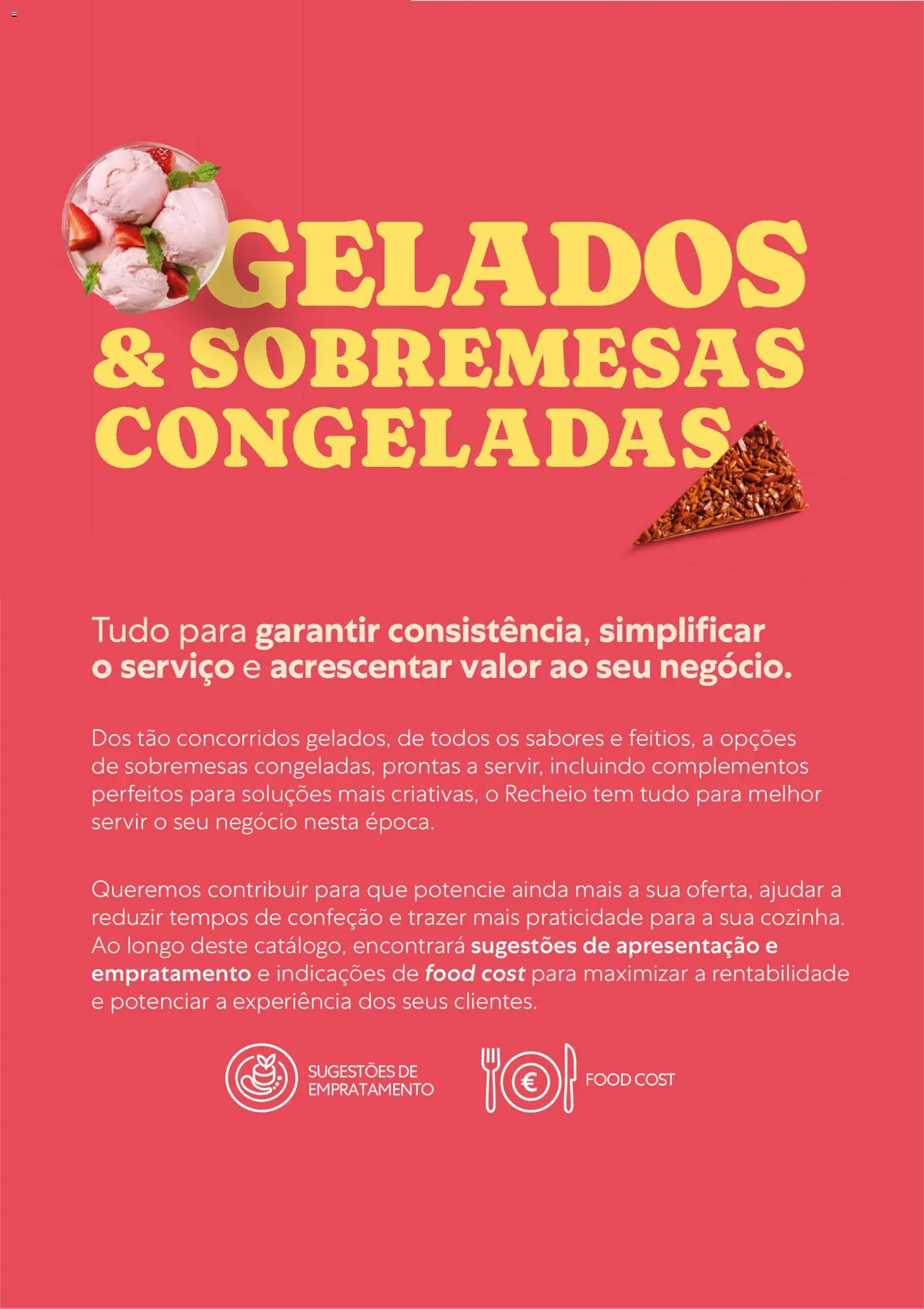 Recheio Catálogo de Gelados  Sobremesas │ válido de 26/06/2026 | Página: 2 | Produtos: Sobremesas