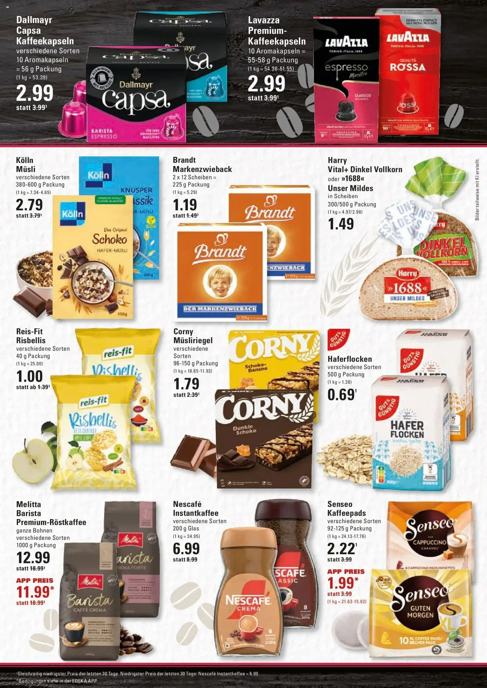 Edeka Prospekt Hamburg (ab 21.09.2026) » Angebote Online | Seite: 13 | Produkte: Kaffeepads, Nescafe, Kolln, Bilder