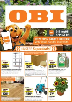 OBI - UNSERE SUPERDEALS! ab 07.07.2026 gültig