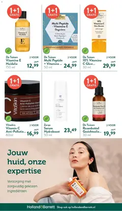 Holland & Barrett folder - Voorbeeld van een folder van Holland & Barrett, geldig van 10-08-2026 | Pagina: 5 | Producten: Vitamine C, Ingrediënten, Crème