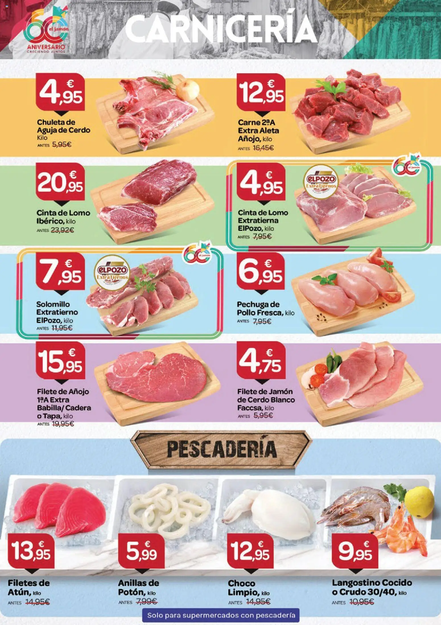 Supermercados El Jamón folleto │ válido desde el 24/09/2026 | Página: 2 | Productos: Jamón, Filete, Carne, Pollo