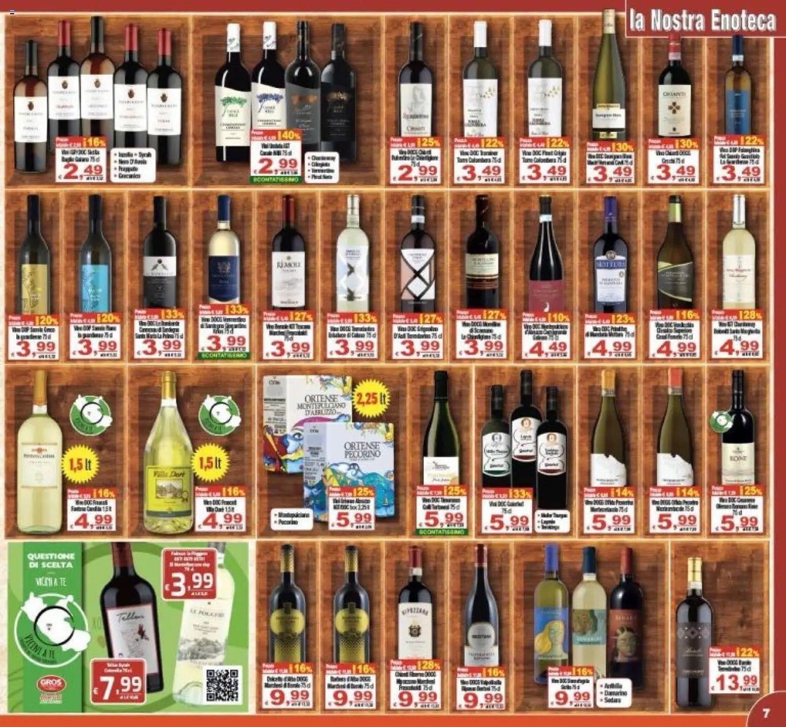 Volantino CTS del 23/09/2026 | Pagina: 7 | Prodotti: Tè, Enoteca, Pecorino
