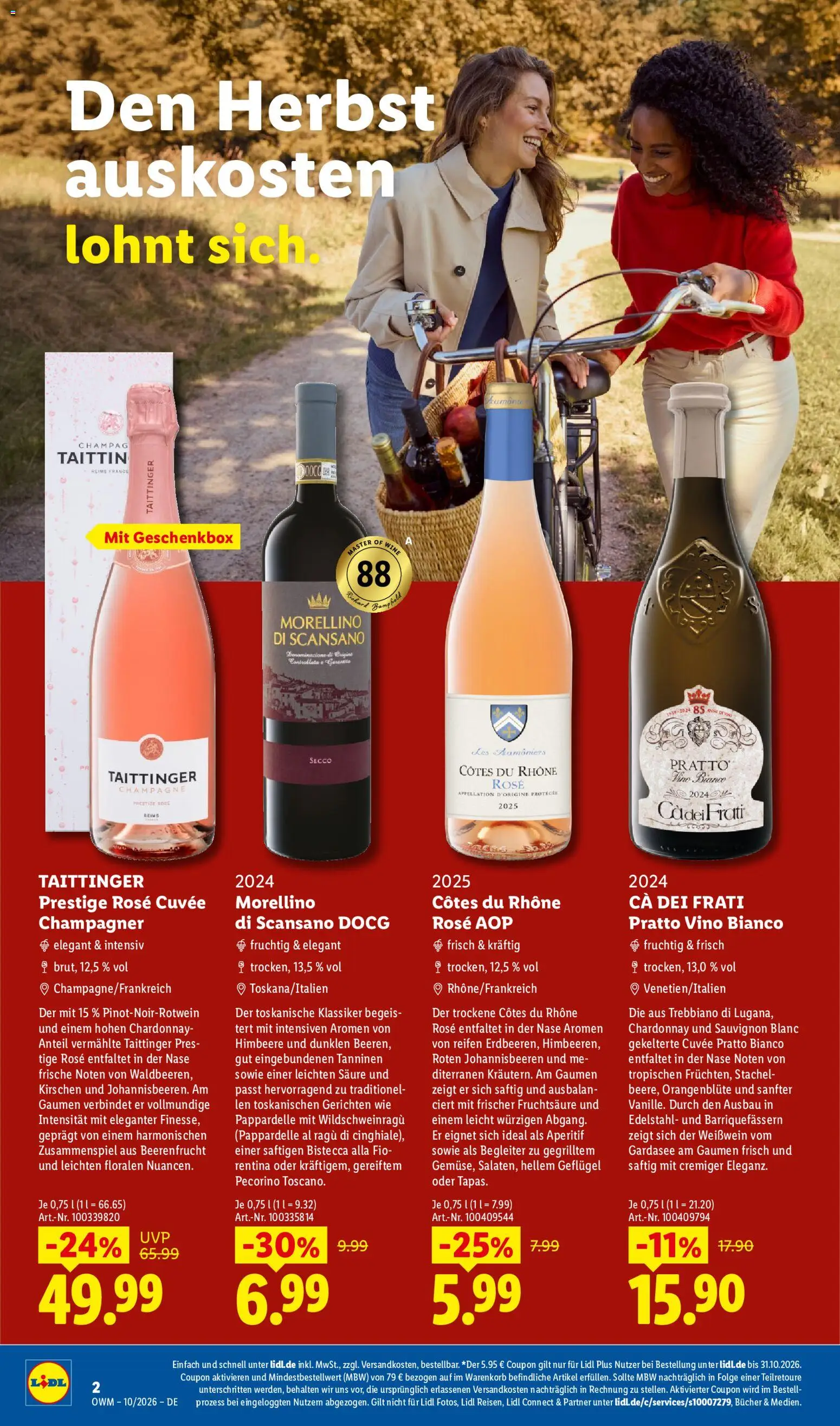 Lidl Wein & Spirituosen – gültig ab 01.10.2026 | Seite: 2