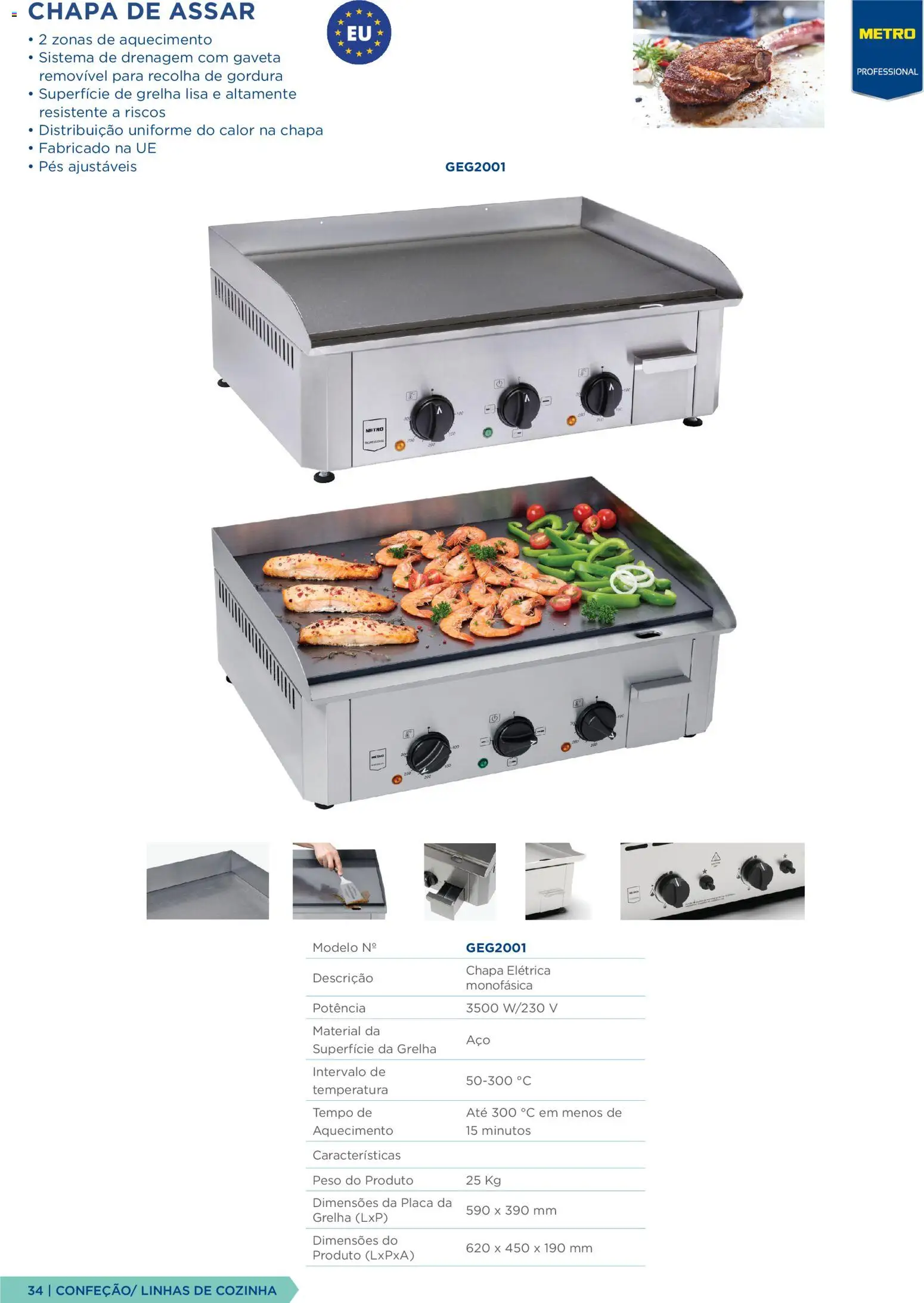 Makro Equipamento Profissional de Cozinha e Catering │ válido de 09.06.2026 | Página: 34