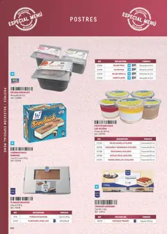 Vista previa Makro Especial Carta y Menú válido desde el 06/07/2026 | Página: 108 | Productos: Mousse, Queso, Chocolate, Bizcocho