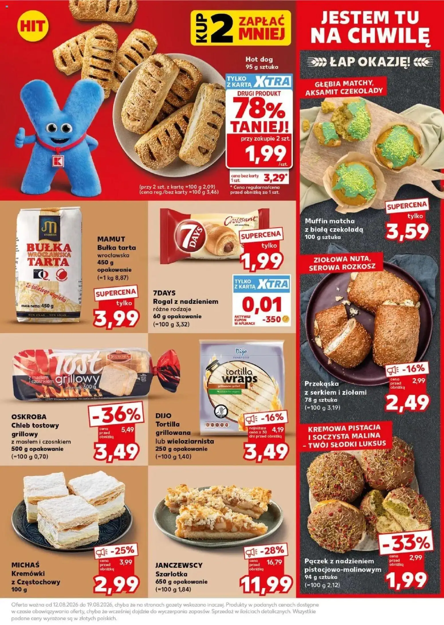 Kaufland gazetka - Super Piątek od 14.08.2026 - od jutra PDF | Strona: 17 | Produkty: Biała czekolada, Gazety, Tortilla, Chleb
