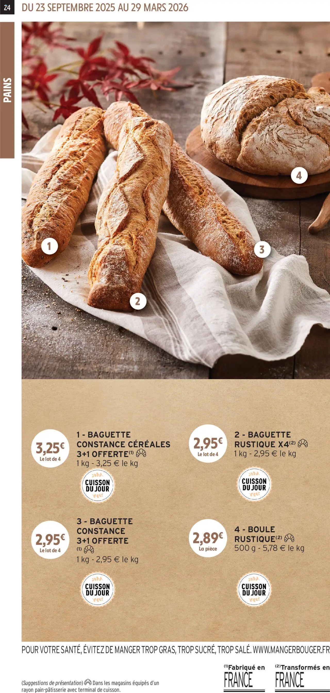 {H1} | Page: 24 | Produits: Céréales