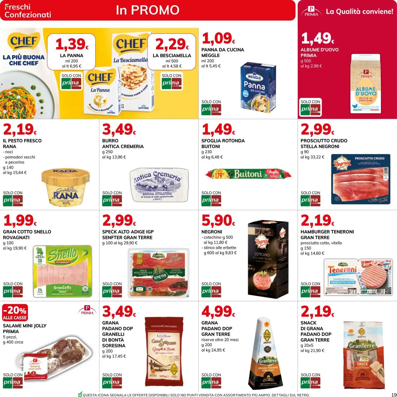 Volantino Basko del 13/10/2026 | Pagina: 19 | Prodotti: Speck, Salame, Noci, Pesto