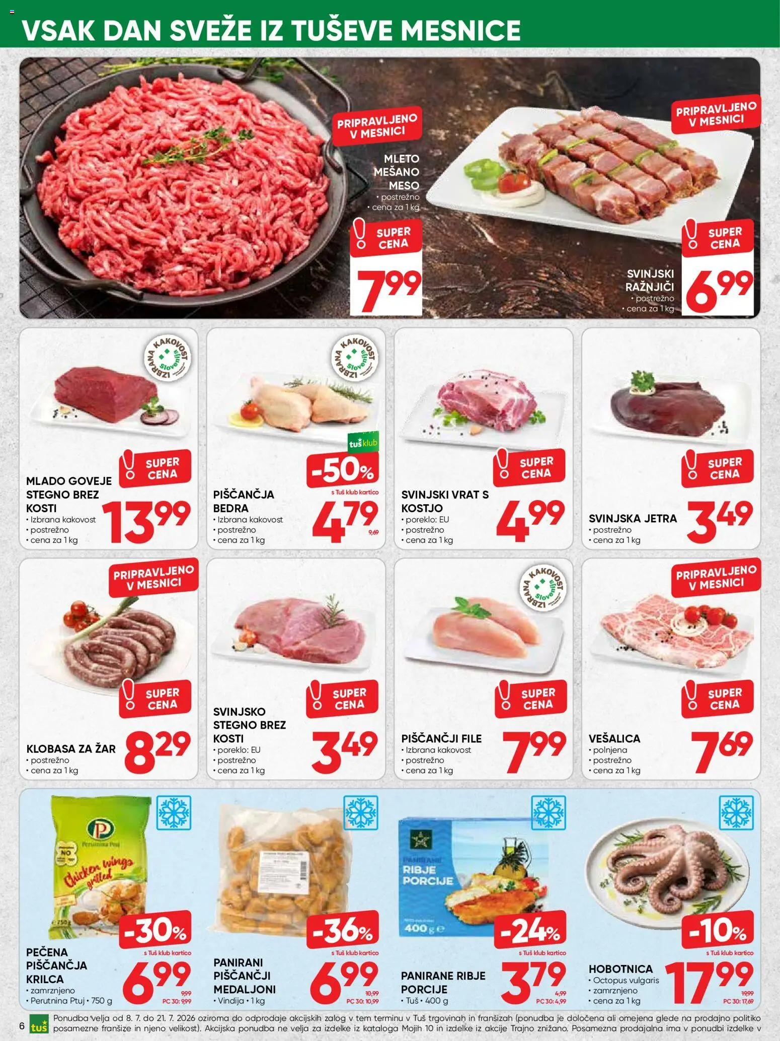 Novi Tuš katalog ponudbe – veljaven od 08.07.2026 | Stran: 6