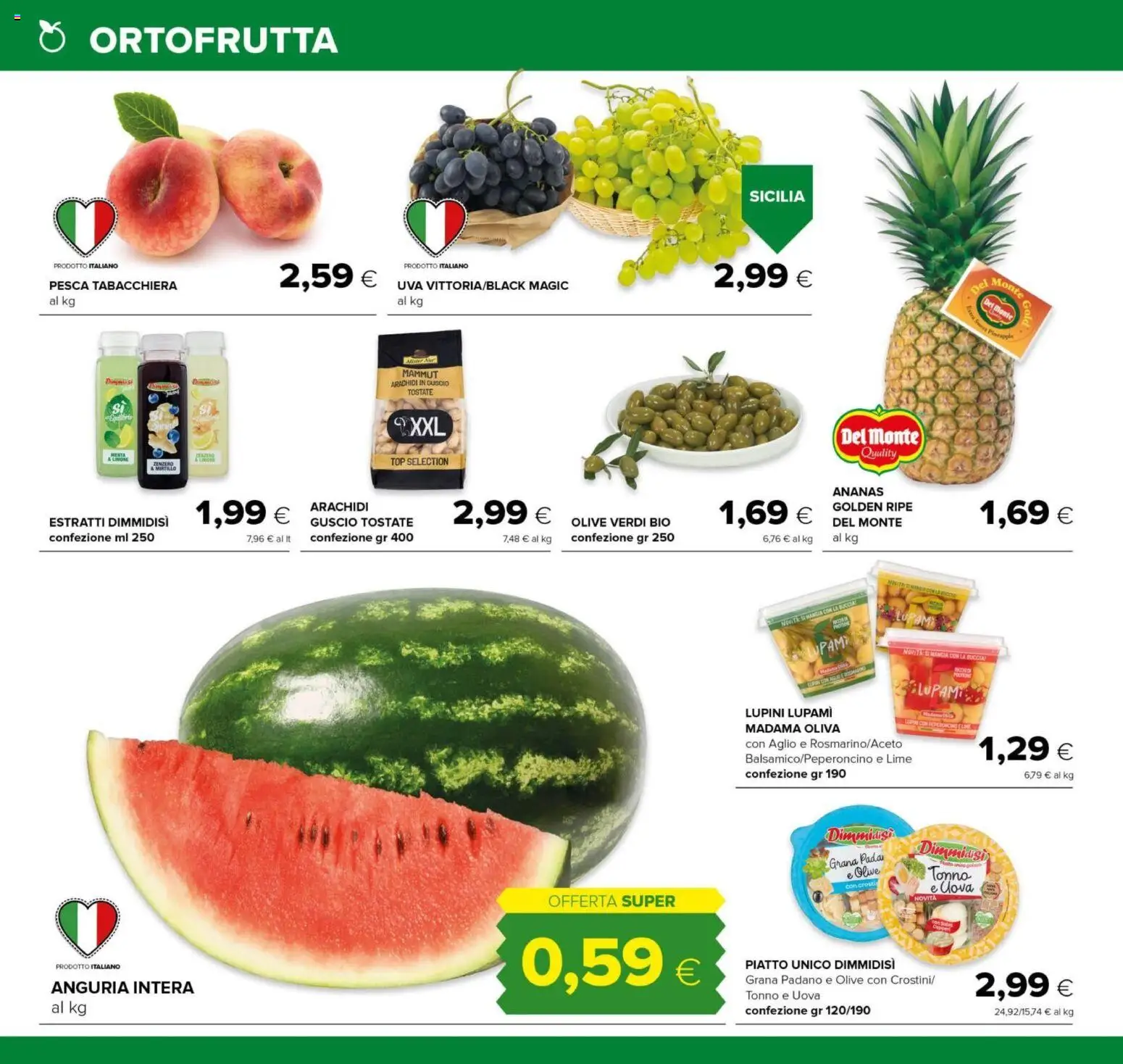 Volantino Tigre del 18.06.2026 | Pagina: 6 | Prodotti: Uova, Aglio, Lime, Piatto