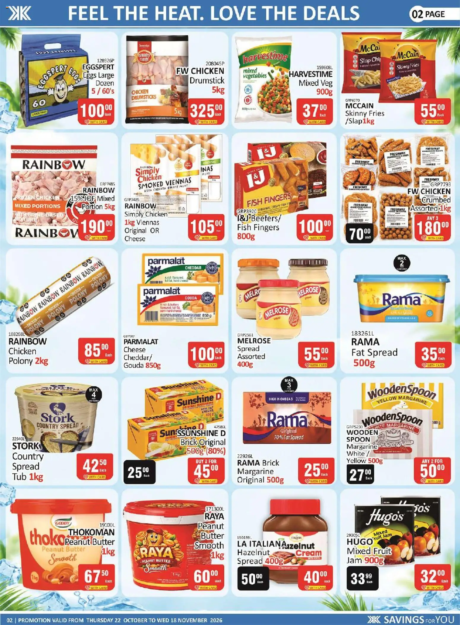 New KIT KAT Cash & Carry catalogue – valid from 22/10/2026 | Page: 2 | Products: Spread, Eggs, Fish, Peanut butter