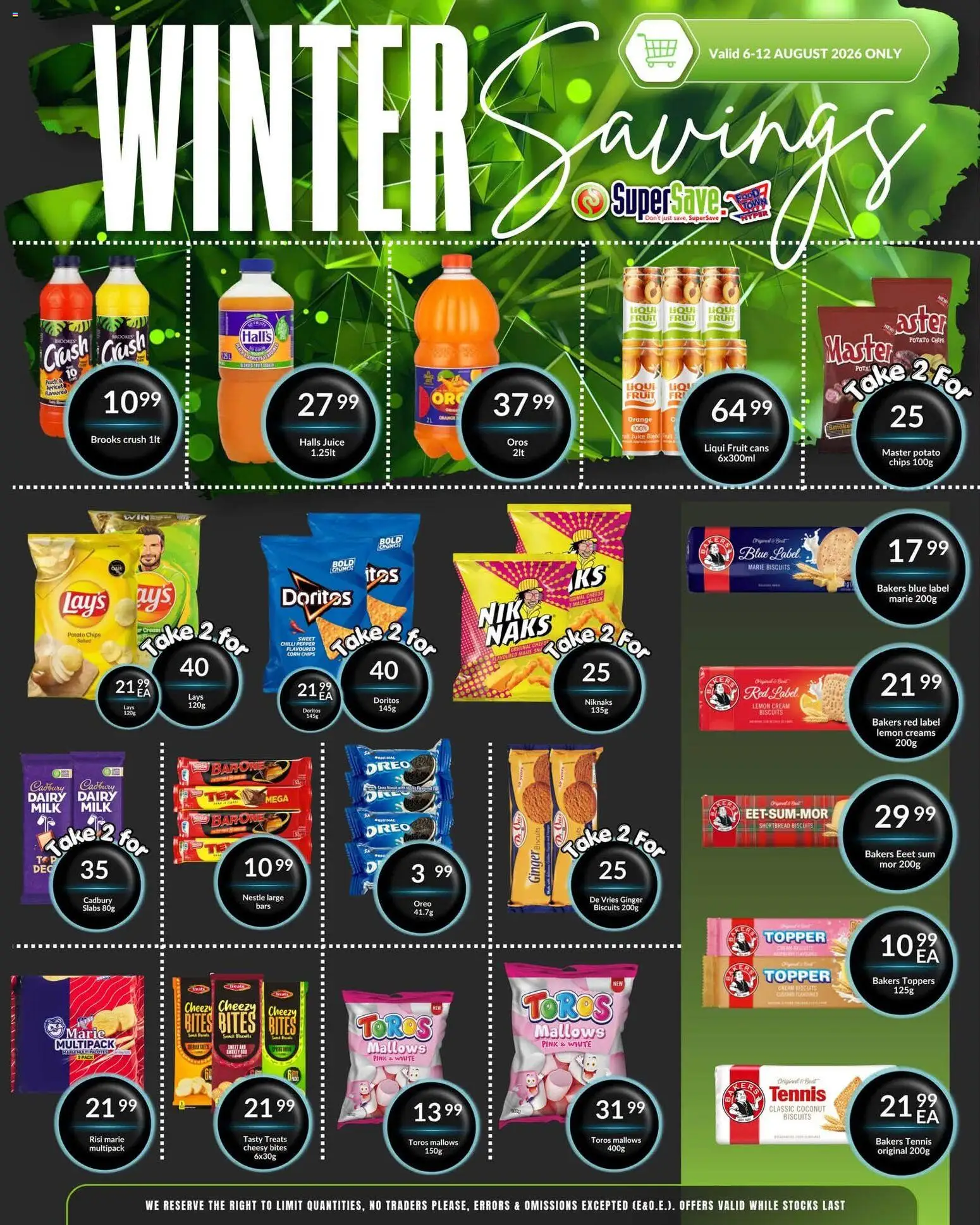 New Super Save catalogue – valid from 06/08/2026 | Page: 22 | Products: Corn, Juice, Cream, Peach