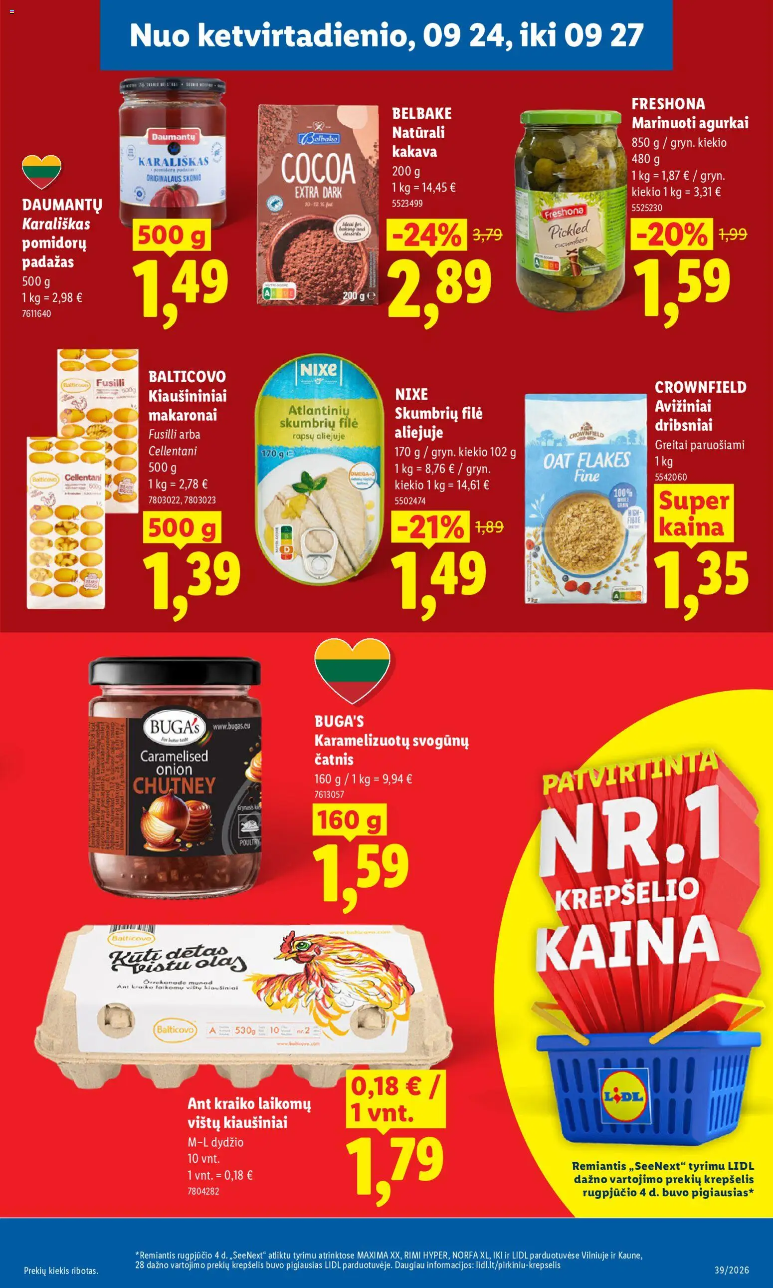 LIDL akcijos nuo 2026.09.21 | Puslapis: 25