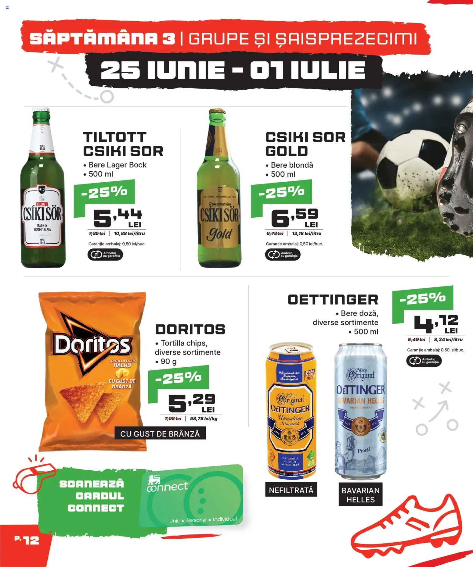 Noul catalog Mega Image – valabil de la 11.06.2026 | Pagină: 12 | Produse: Brânză, Bere