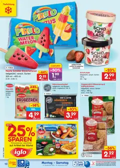 Netto Marken-Discount Prospekt ab 14.09.2026 gültig | Seite: 14 | Produkte: Hahnchen, Hahnchenschenkel, Schokolade, Iglo