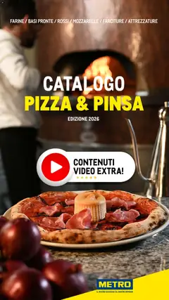 Anteprima del volantino Metro Pizzeria catalogo valido a partire dal 08/01/2026