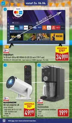 Aldi folder week 23 - Voorbeeld van een folder van Aldi, geldig van 01.06.2026 | Pagina: 52 | Producten: Tv, Video