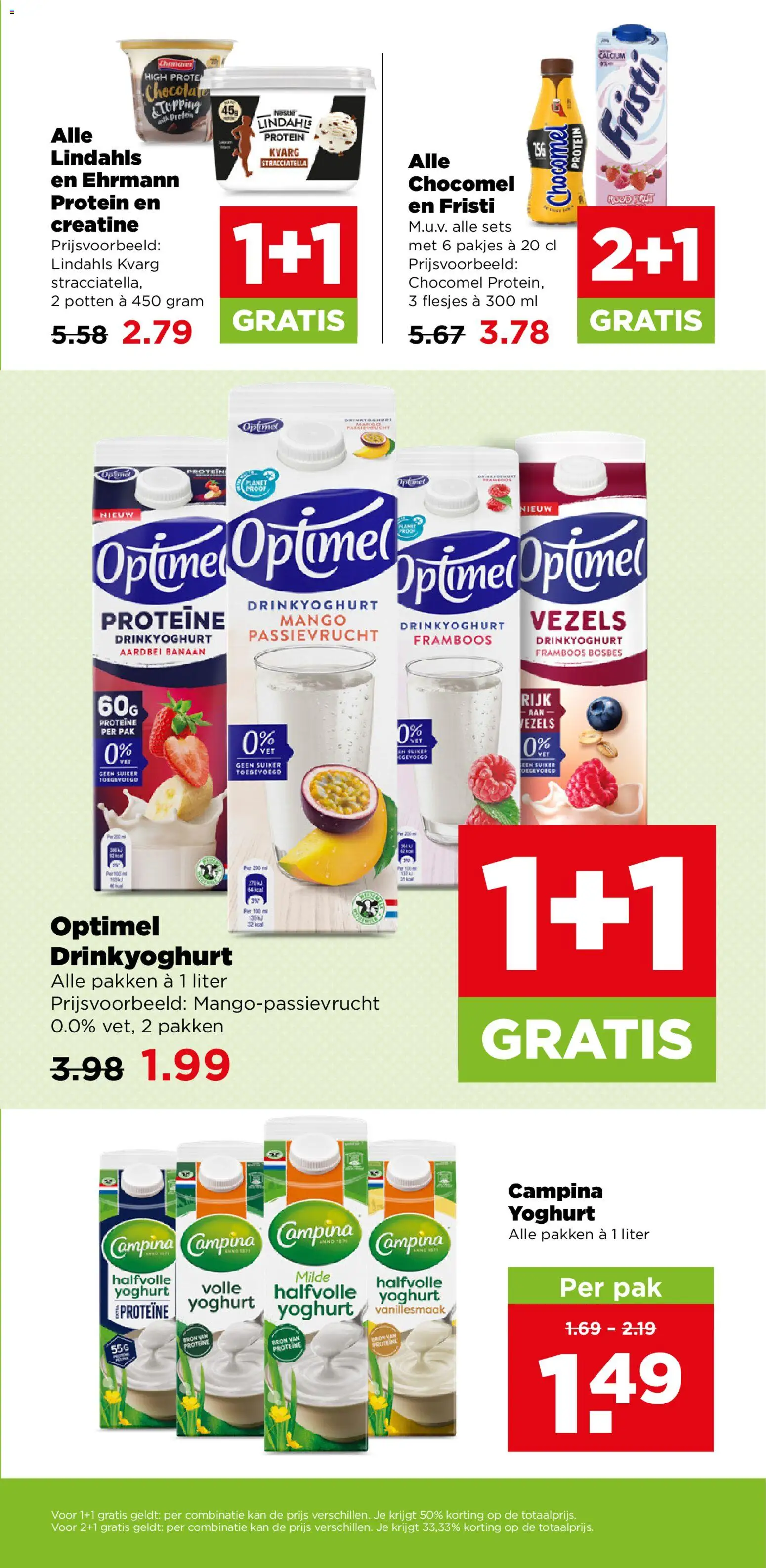 {H1} | Pagina: 16 | Producten: Proteïne, Kan, Mango, Banaan