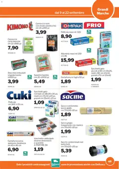 Anteprima del volantino Sogegross volantino valido a partire dal 09/09/2026 | Pagina: 65 | Prodotti: Forno, Pellicola, Alluminio, Carta forno