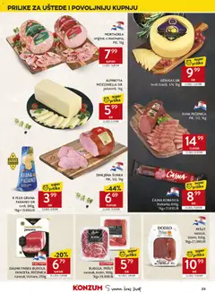 Konzum Katalog - Pregled kataloga iz trgovine Konzum, vrijedi od 09.09.2026 | Stranica: 29