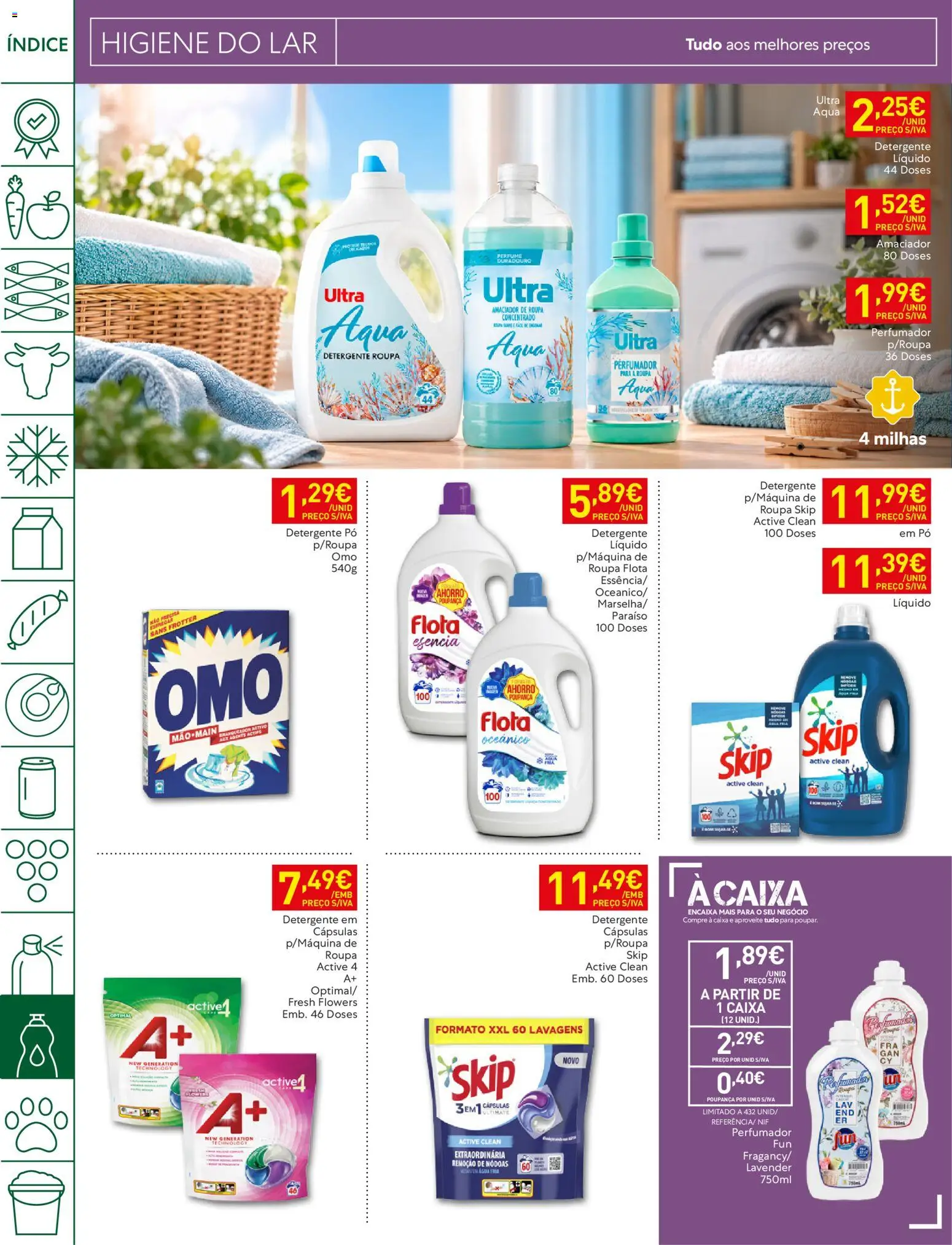 Recheio folheto Madeira │ válido de 13/10/2026 | Página: 36 | Produtos: Amaciador de roupa, Detergente, Cápsulas, Caixa