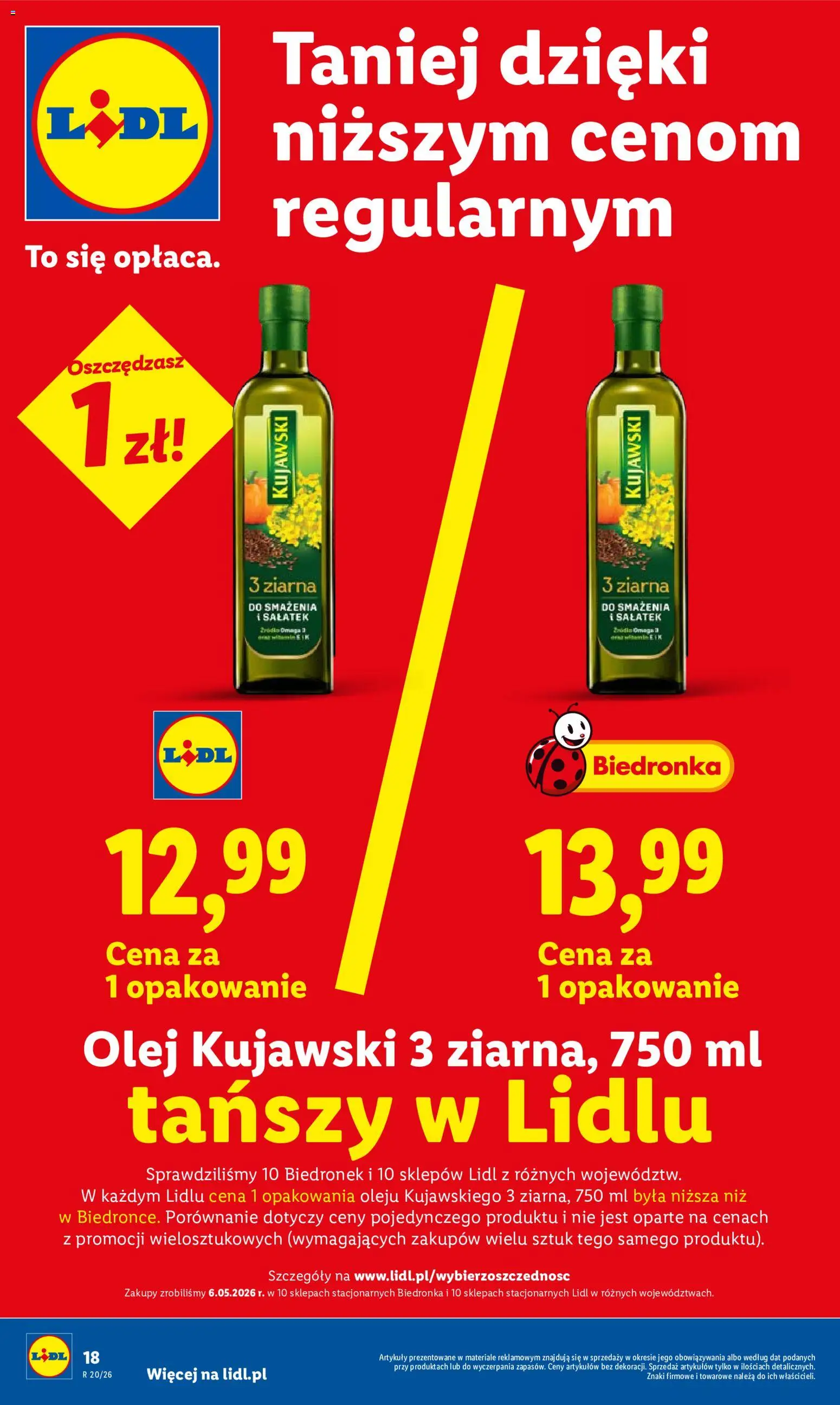 Lidl Polsko leták od 14.05.2026 | Strana: 18