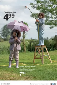 Zeeman - Prévisualisation de Zeeman catalogue valide à partir de 01/08/2026 | Page: 8 | Produits: Bottes de pluie, Bottes, Parapluie