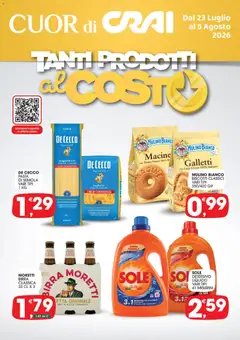 Anteprima del volantino CRAI volantino Cuor di Crai Biancavilla valido a partire dal 23/07/2026