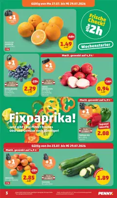 Penny Markt Flugblatt ab 23.07.2026 gültig | Seite: 3