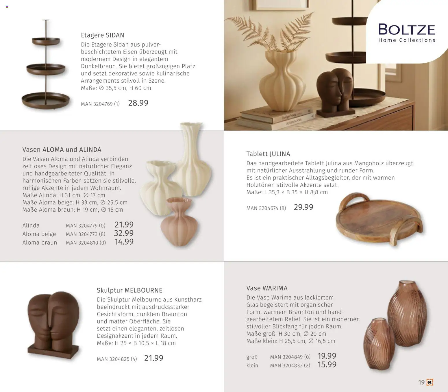 Müller Haushaltskatalog – gültig ab 01.10.2026 | Seite: 19 | Produkte: Vase