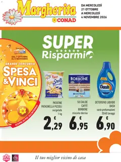 Anteprima del volantino Conad volantino Margherita Lombardia valido a partire dal 21/10/2026