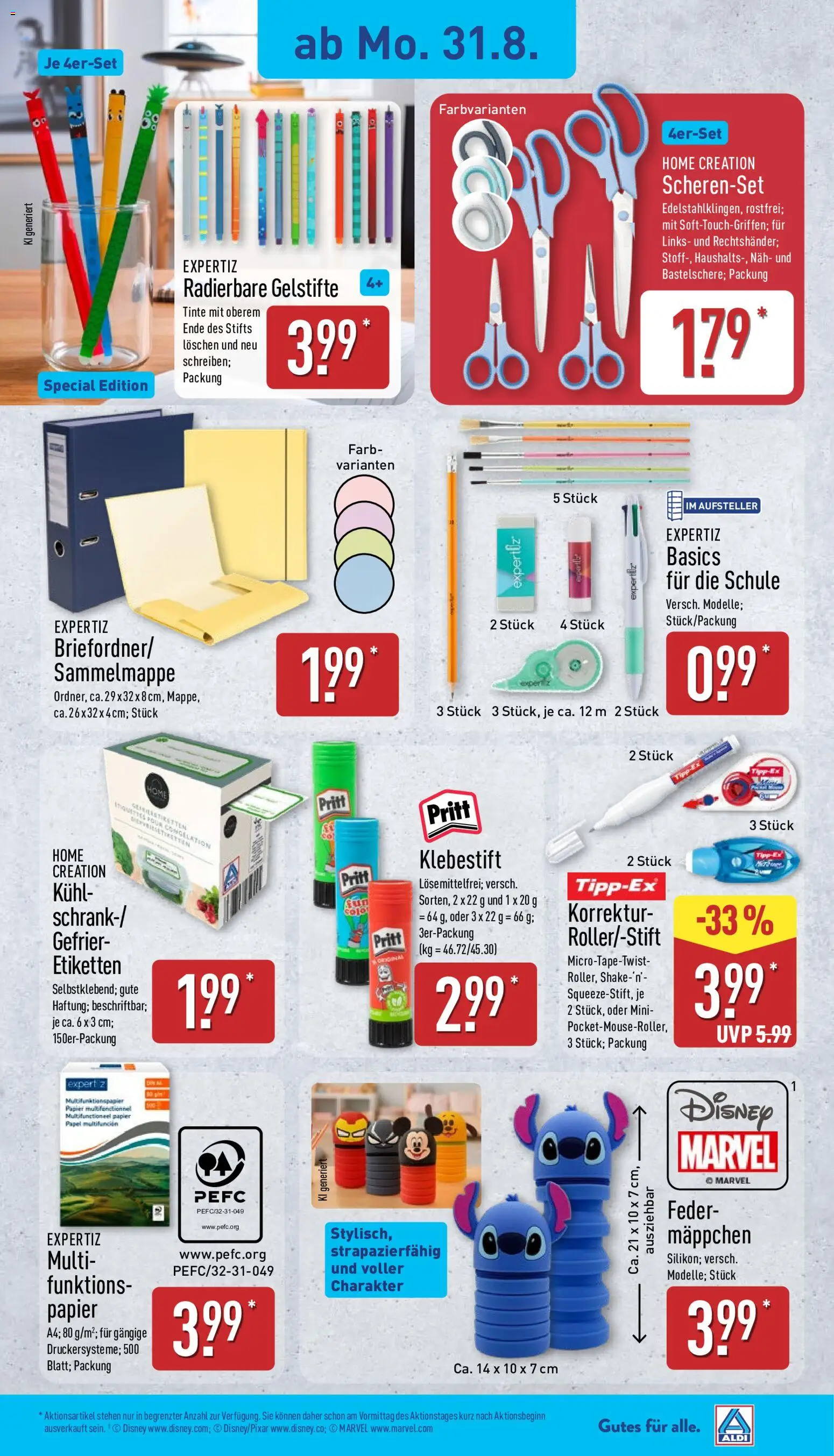 Aldi Prospekt – gültig ab 31.08.2026 | Seite: 3 | Produkte: Home creation
