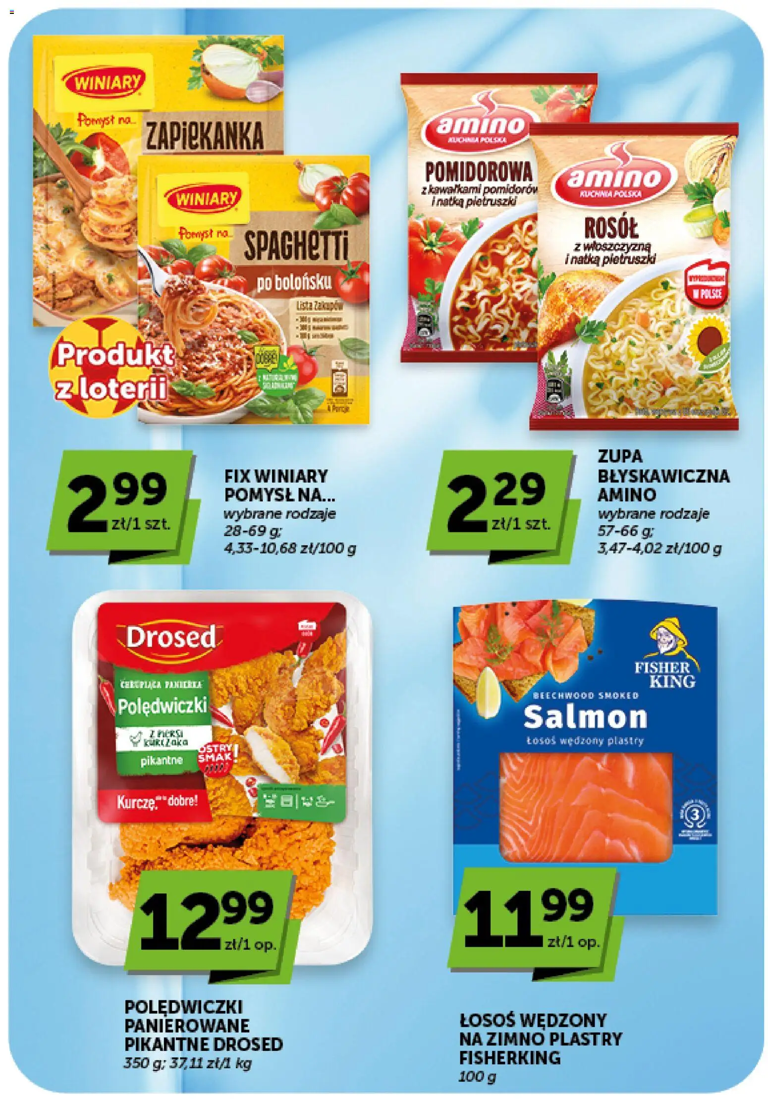 Groszek gazetka - Market od 16.07.2026 | Strona: 25 | Produkty: Łosoś wędzony, Zapiekanka, Łosoś, Zupa