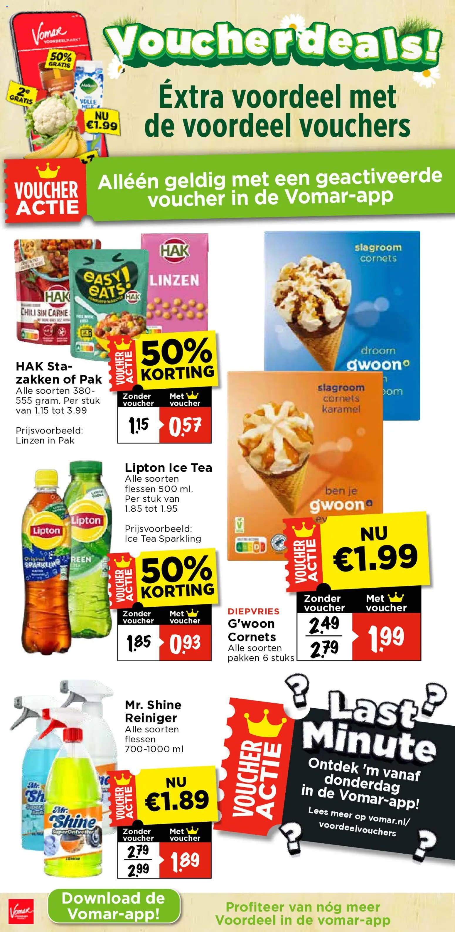 {H1} | Pagina: 5 | Producten: Slagroom, Linzen