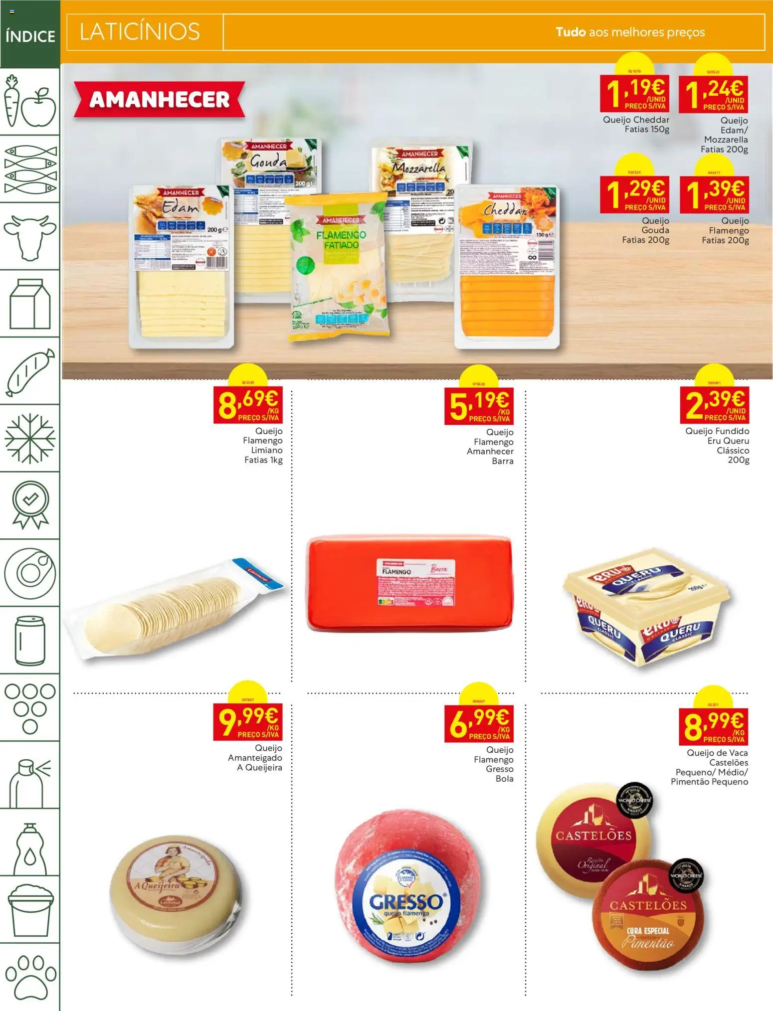 Recheio folheto │ válido de 26.05.2026 | Página: 8 | Produtos: Pimentão, Queijo, Cheddar