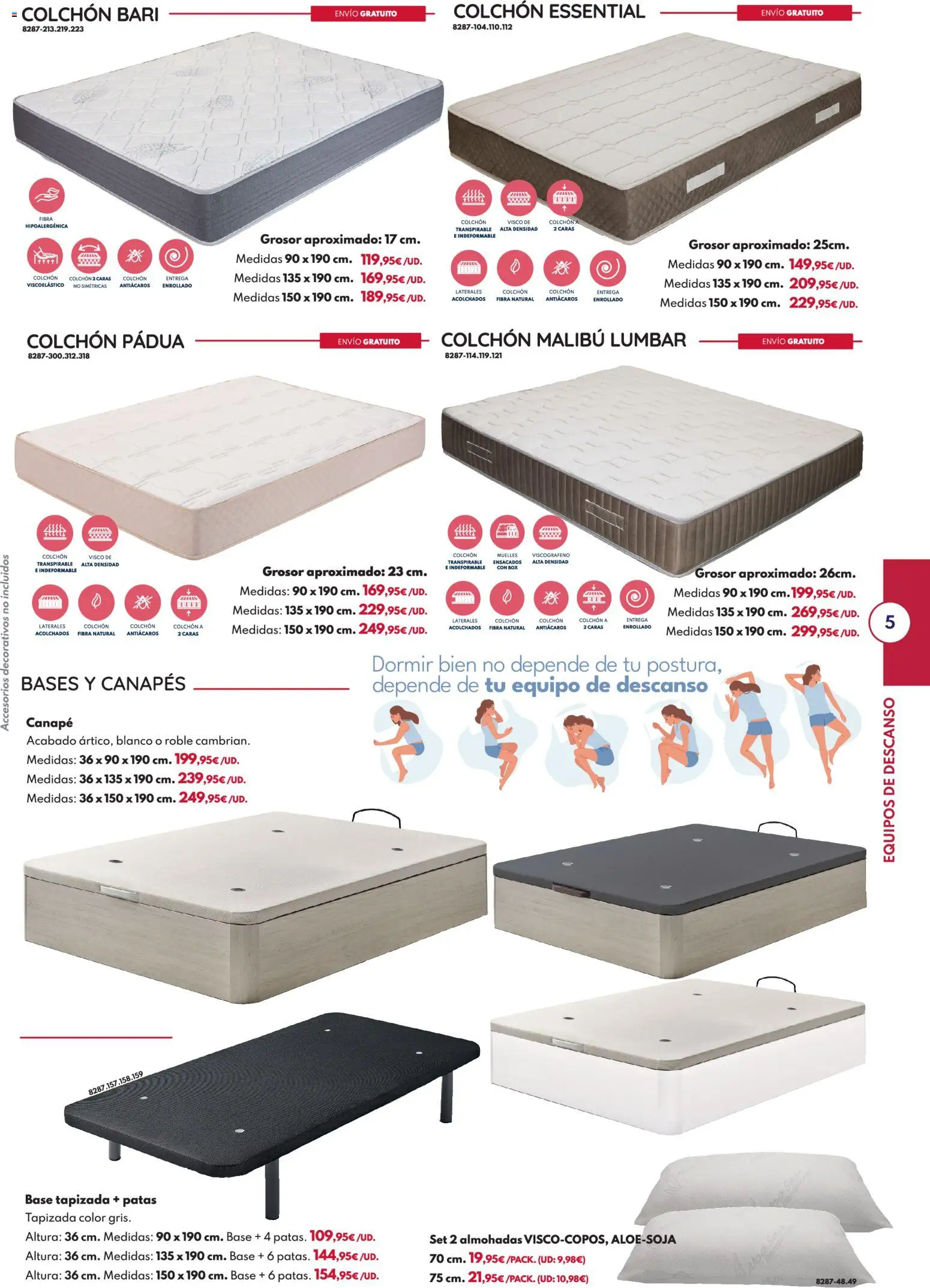 BricoCentro - Folleto Vuelta al Cole │ válido desde el 24/08/2026 | Página: 5 | Productos: Colchon