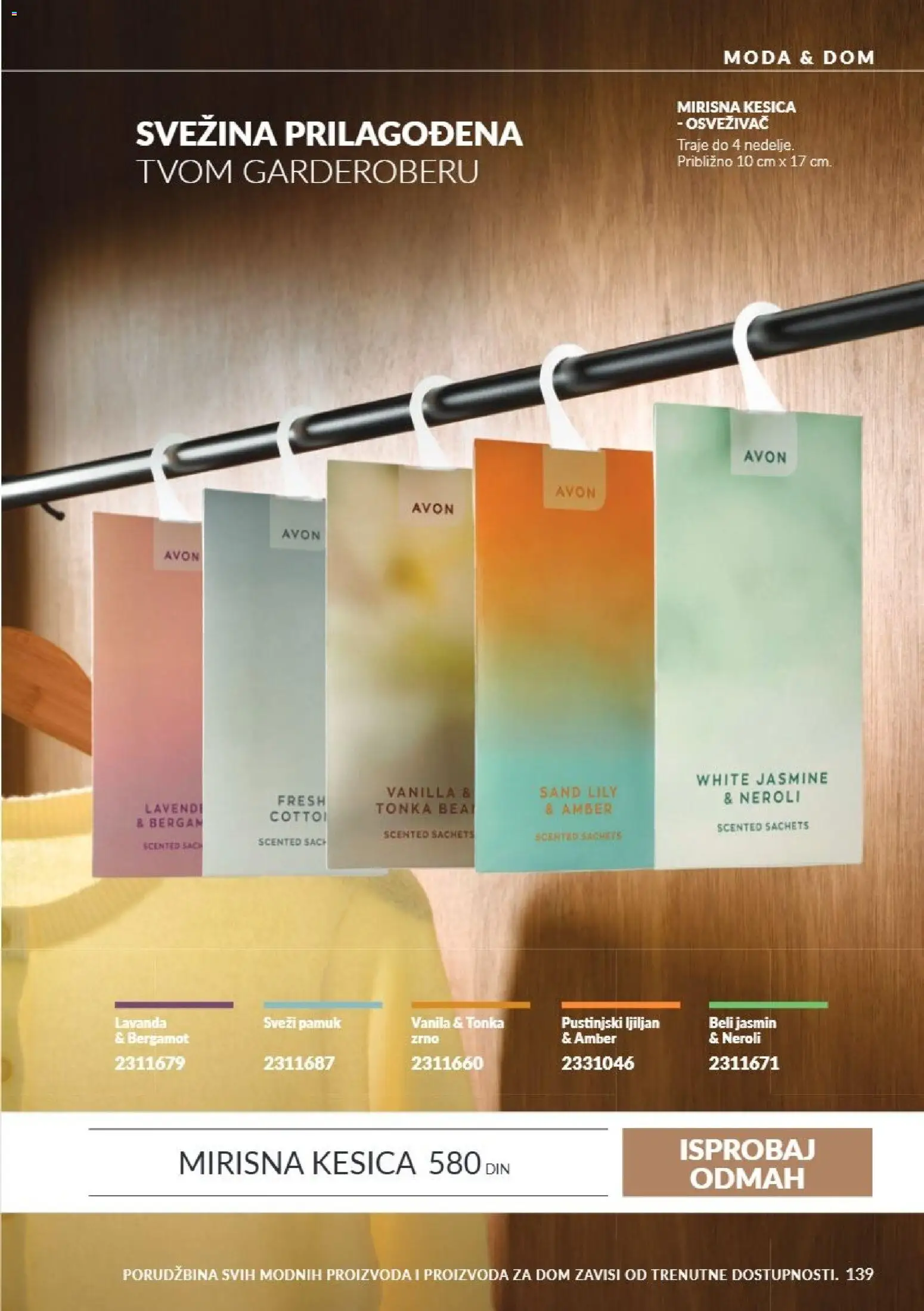 AVON katalog - važi od 01.10.2026 | Strana: 139 | Proizvode: Vanila