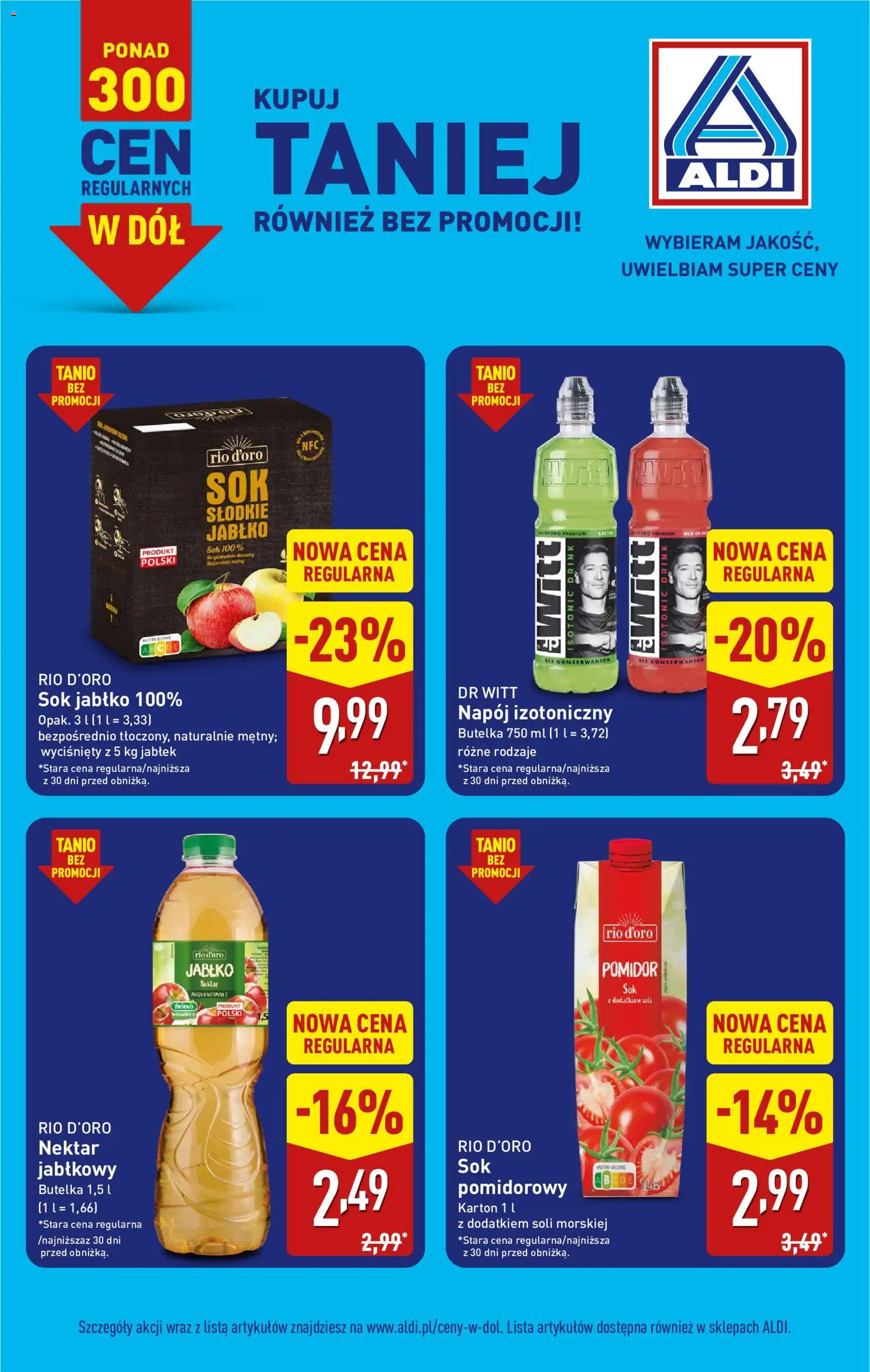 Aldi Polsko leták - Ceny regularne w dół od 14.09.2026 | Strana: 12