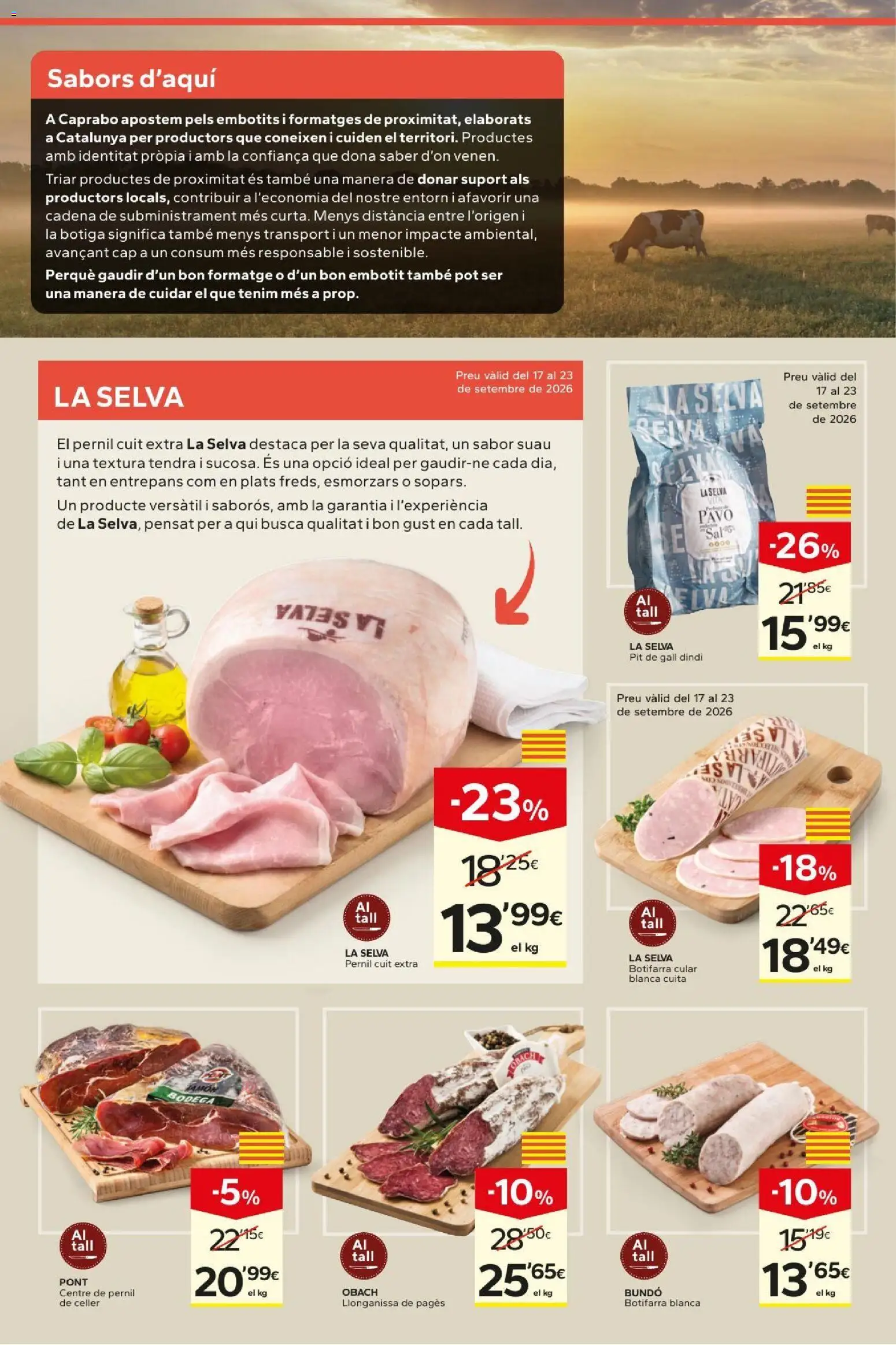 Caprabo folleto │ válido desde el 17/09/2026 | Página: 10