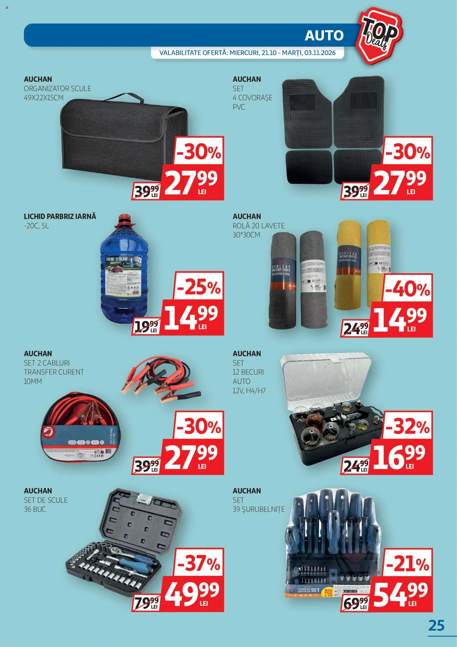 Noul catalog Auchan – valabil de la 21.10.2026 | Pagină: 25