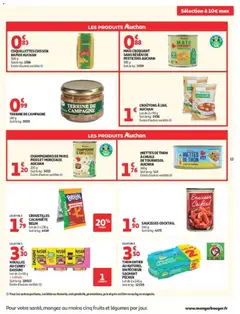 Auchan - Prévisualisation de MAIS CROQUANT SANS RÉSIDU DE PESTICIDES AUCHAN, 285 g valide à partir de 15/09/2026 | Page: 13
