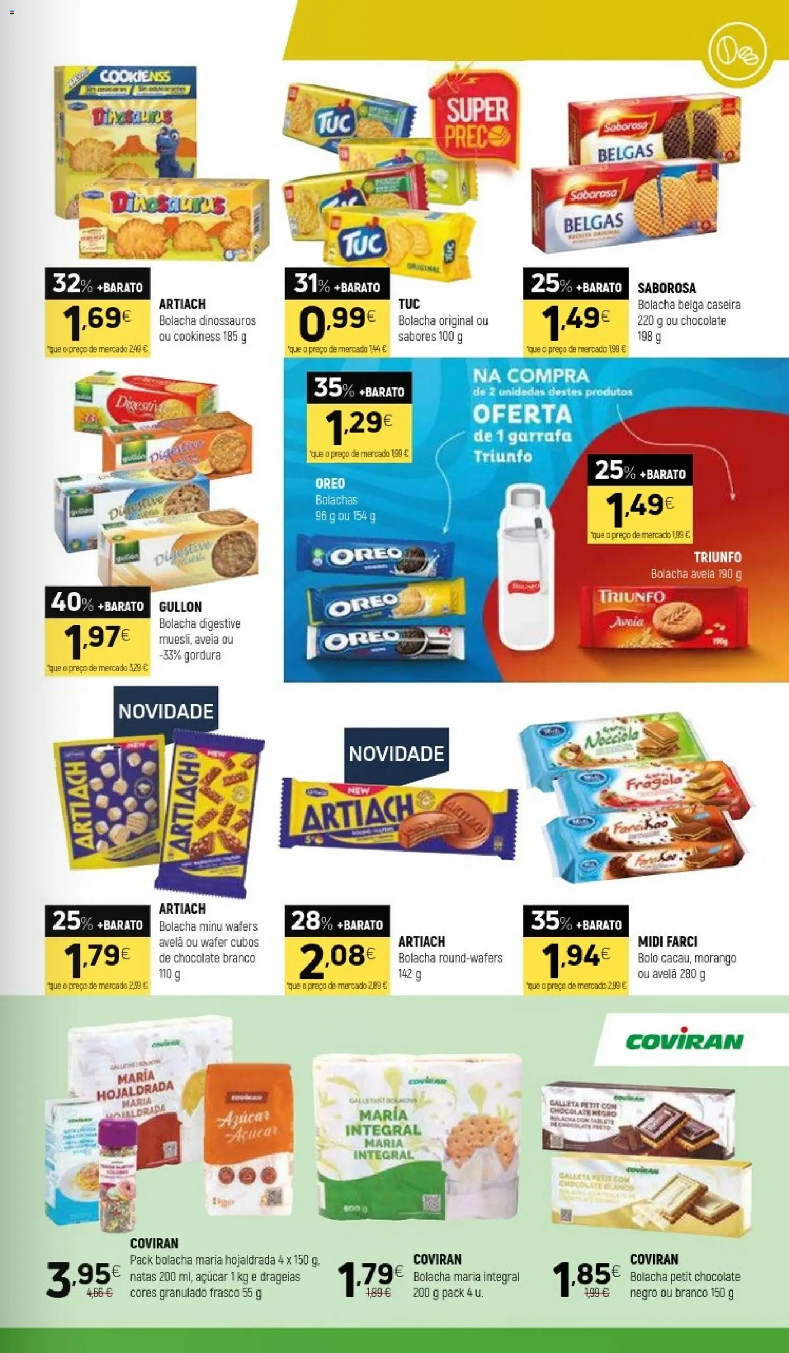 Coviran folheto │ válido de 19.05.2026 | Página: 11 | Produtos: Aveia, Bolachas, Bolo, Natas