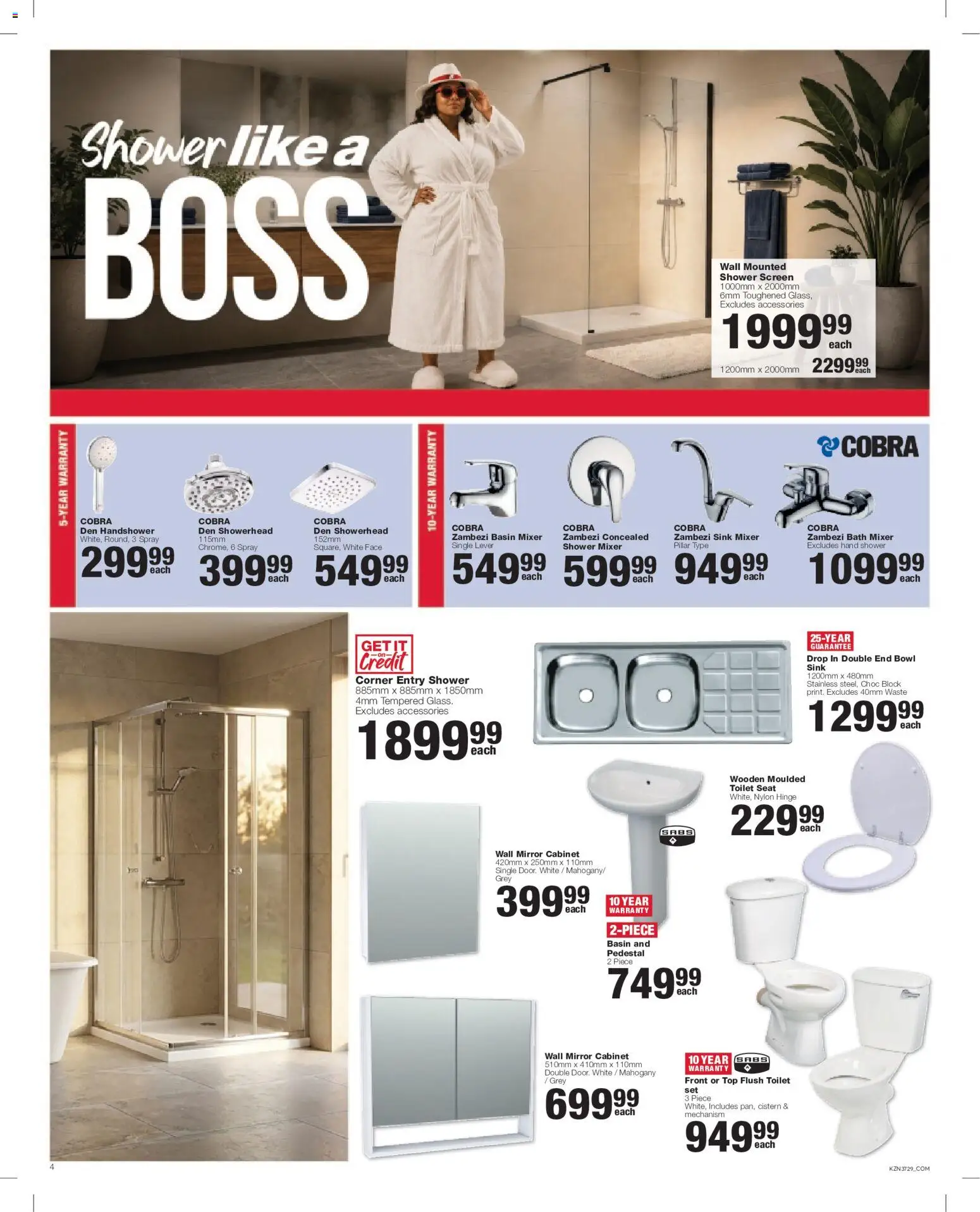 New Build It catalogue – valid from 22/10/2026 | Page: 4 | Products: Bowl, Mixer, Toilet, Sink