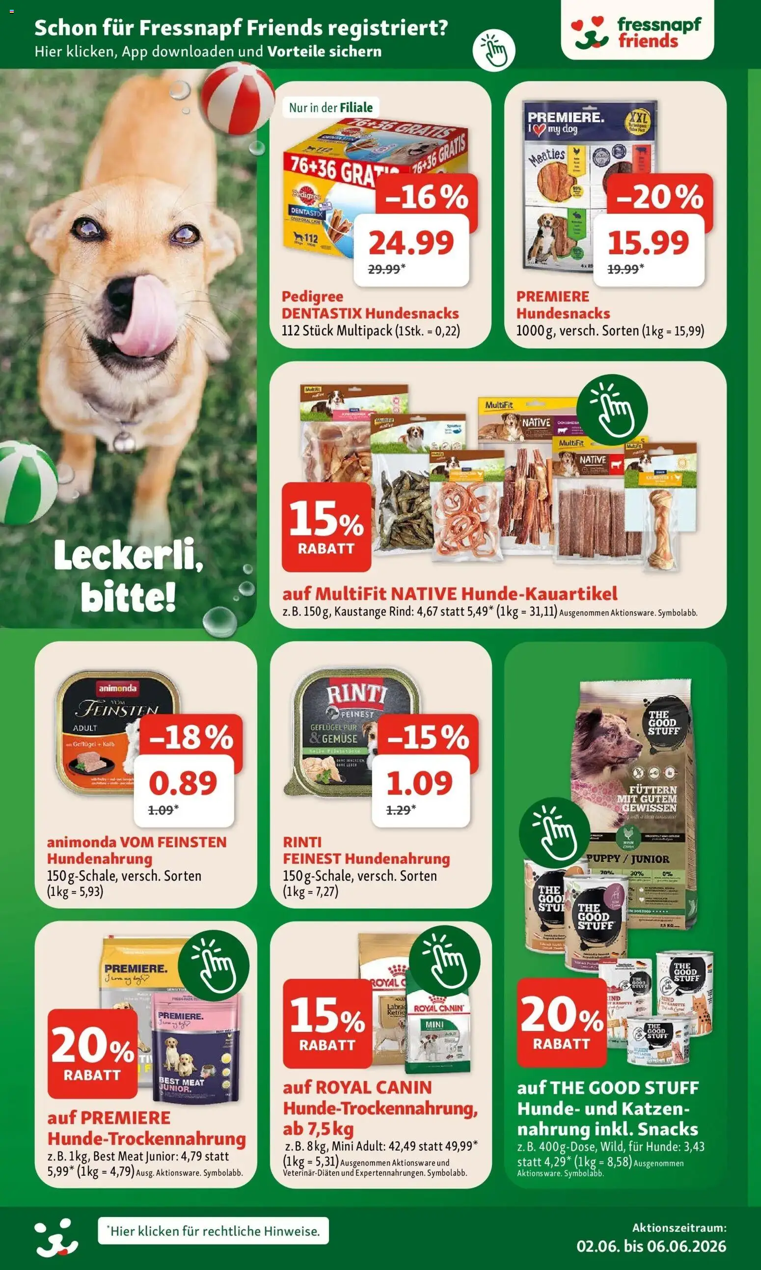 Fressnapf Flugblatt gültig ab 02.06.2026 | Seite: 4