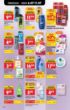 Pogląd oferty "Żel pod prysznic Adidas Men 3w1, 400 ml, Żel pod prysznic Adidas Men 3w1, 400 ml" - ważna od 06.07.2026 | Strona: 68 | Produkty: Kosmetyki, Prysznic, Be beauty, Krem do twarzy