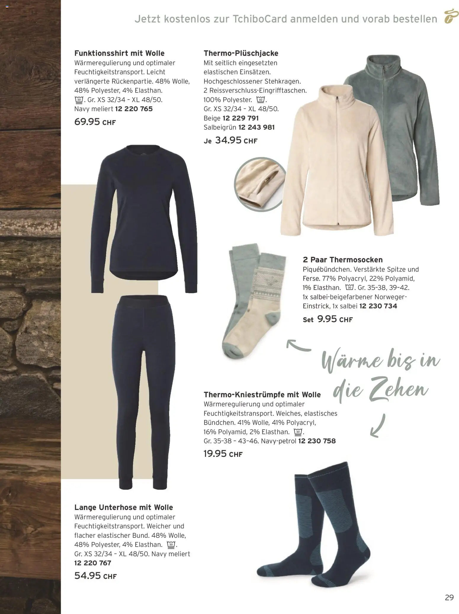 Tchibo aktionen Warme Styles – gültig ab 01.11.2026 | Seite: 29