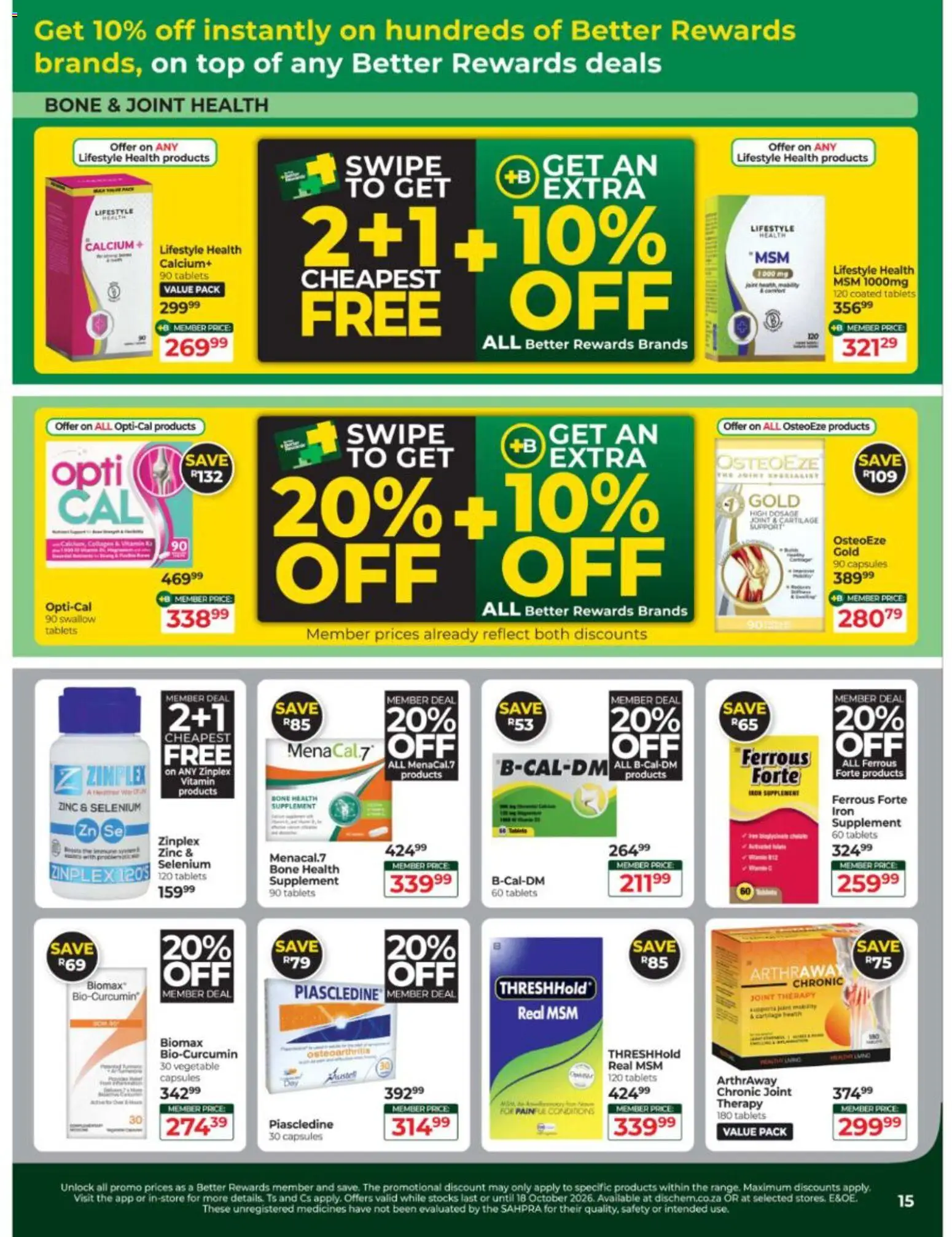 New Dis-Chem catalogue – valid from 15/09/2026 | Page: 15 | Products: Iron