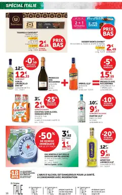 Hyper U - Prévisualisation de Hyper U - Les prix bas de la semaine valide à partir de 21.04.2026 | Page: 16 | Produits: Viande de porc, Eau minérale, Limoncello, Viande